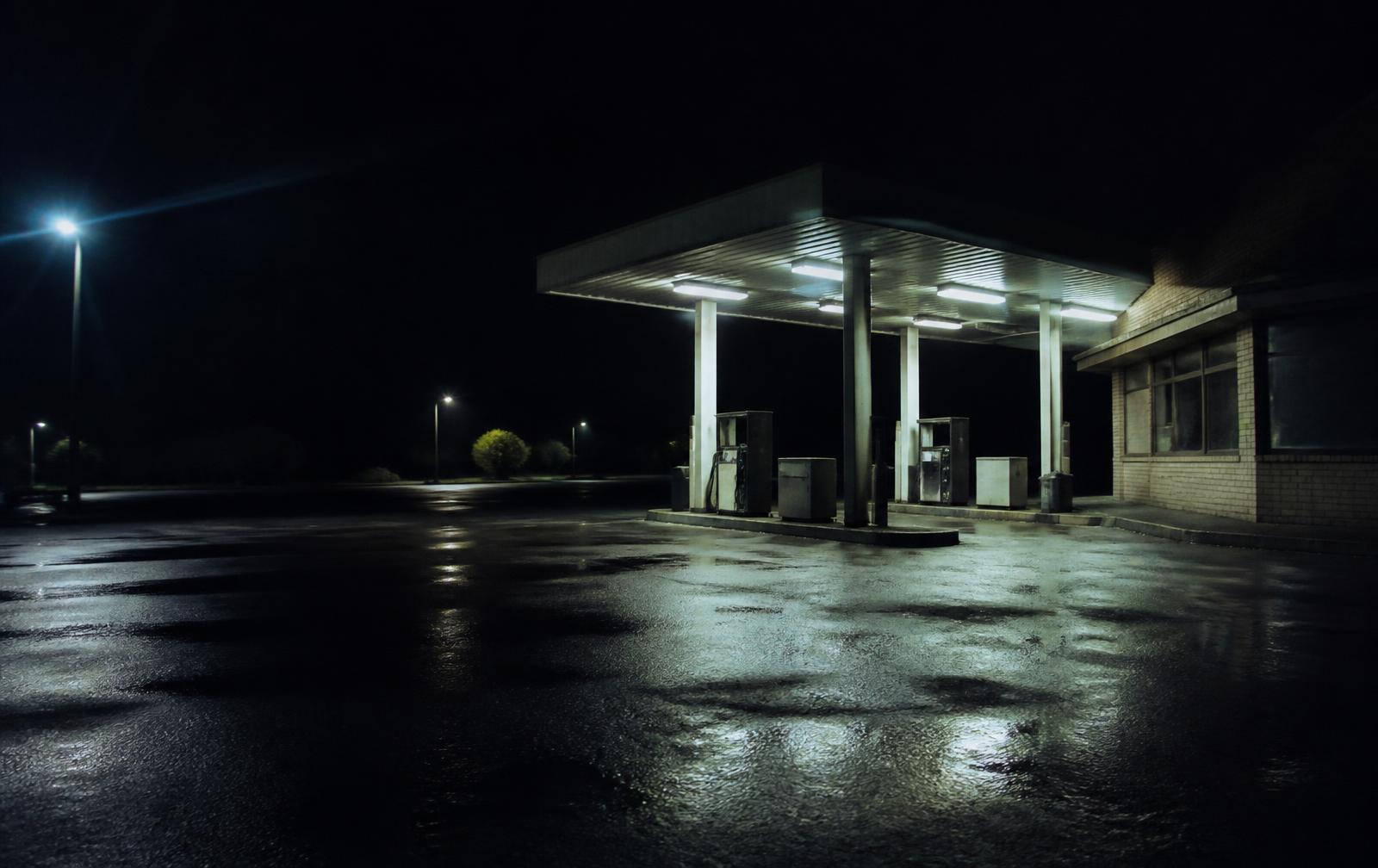 Empty Forecourt